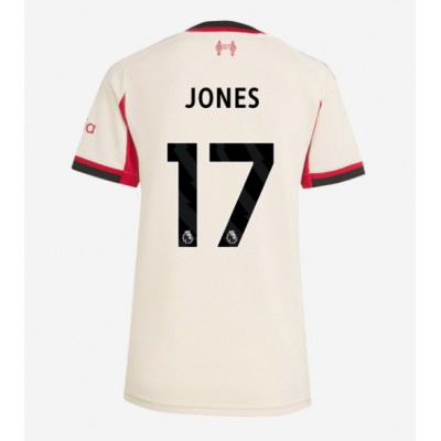 Dam Fotbollskläder Liverpool Bortatröja 2025/26 Curtis Jones 17 Kortärmad