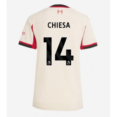 Billiga Fotbollströjor Dam Liverpool Bortatröja 2025/26 Federico Chiesa 14