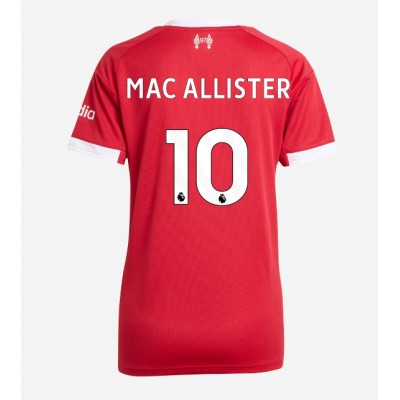 Billiga Fotbollströja Dam Liverpool Hemmatröja 2025/26 Alexis Mac Allister 10