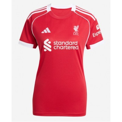 Billiga Fotbollströjor Dam Liverpool Hemmatröja 2025/26 Federico Chiesa 14