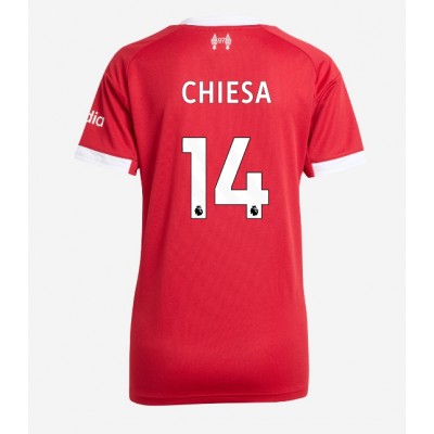 Billiga Fotbollströjor Dam Liverpool Hemmatröja 2025/26 Federico Chiesa 14