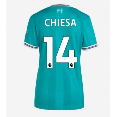 Billiga Fotbollströjor Dam Liverpool Tredjetröja 2025/26 Federico Chiesa 14 Kortärmad