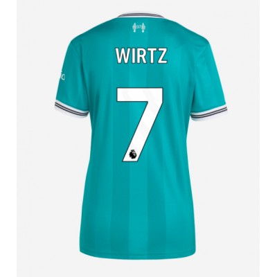 Liverpool Dam Tredjetröja 2025/26 Matchtröjor Fotboll Florian Wirtz 7