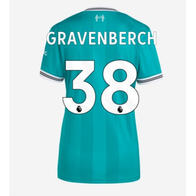 Dam Fotbollskläder Liverpool Tredjetröja 2025/26 Ryan Gravenberch 38 Kortärmad