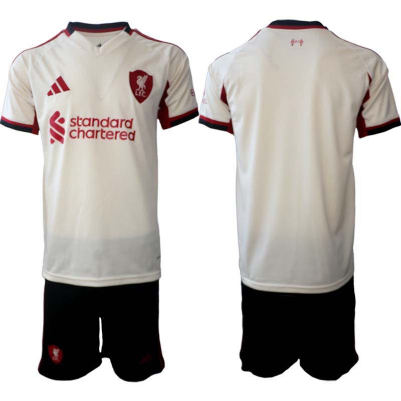 Billiga Fotbollströjor Herr Liverpool FC Bortaställ 2025/26 Med Eget Namn