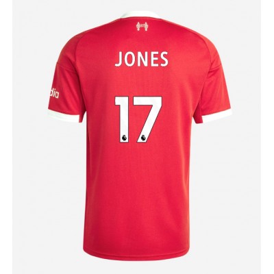 Herr Fotbollströja Liverpool Hemmatröja 2025/26 Curtis Jones 17 Kortärmad