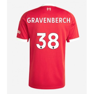Liverpool Hemmatröja 2025/26 Herr Kortärmad Fotbollströja Ryan Gravenberch 38