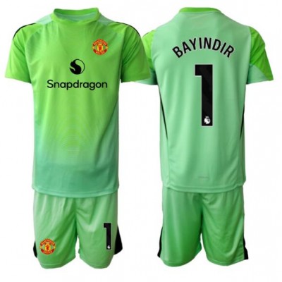 Manchester United Målvakt Tredjetröja Barn 2025/26 Kortärmad Altay Bayindir 1