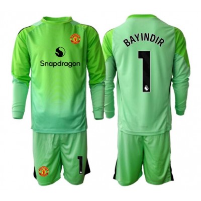 Manchester United Målvakt Tredje Barn Fotbollströja 2025/26 Altay Bayindir 1