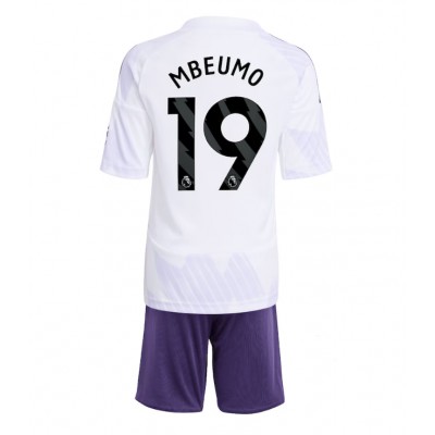 Fotbollssats Barn Manchester United Bortaställ 2025/26 Bryan Mbeumo 19