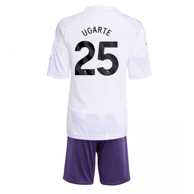 Billiga Fotbollströjor Barn Manchester United Borta 2025/26 Manuel Ugarte 25