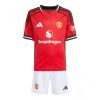 Fotbollsset Barn Manchester United Hemma 2025/26 Bryan Mbeumo 19