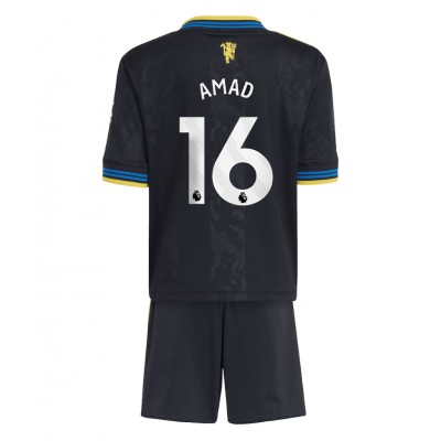 Fotbollskläder Set Barn Manchester United Tredjeställ 2025/26 Amad Diallo 16