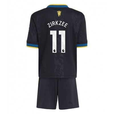 Fotbollskläder Set Barn Manchester United Tredjeställ 2025/26 Joshua Zirkzee 11