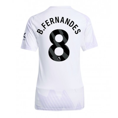 Manchester United Fotbollströja 2025/26 Borta Bruno Fernandes 8 Dam Kortärmad