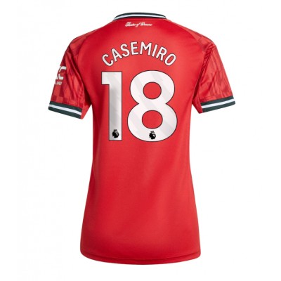 Fotbollskläder Dam Manchester United Hemmatröja 2025/26 Casemiro 18