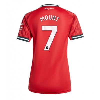 Fotbollskläder Dam Manchester United Hemmatröja 2025/26 Mason Mount 7