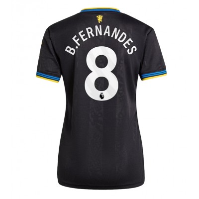 Manchester United Matchtröjor Dam Tredjetröja 2025/26 Bruno Fernandes 8