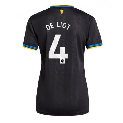 Manchester United Matchtröjor Dam Tredjetröja 2025/26 Matthijs de Ligt 4
