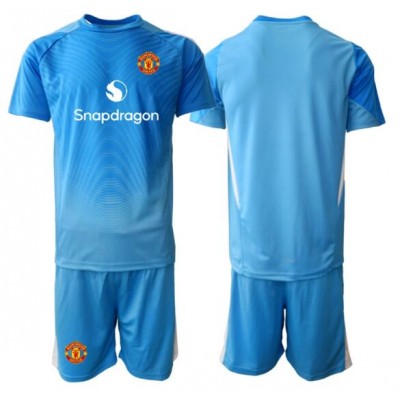 Manchester United Målvakt Hemma 2025/26 Barn Kortärmad (+ Shorts)