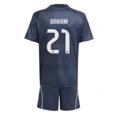 Fotbollskläder Barn Real Madrid Bortaställ 2025/26 Brahim Díaz 21