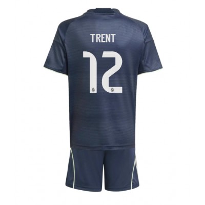 Real Madrid Barn Bortaställ 2025/26 Fotbollskläder Set Trent Alexander-Arnold 12