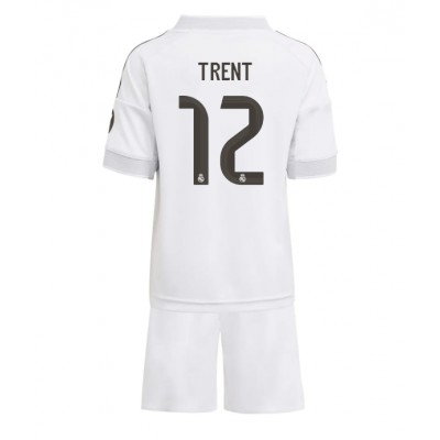 Billiga Fotbollströjor Barn Real Madrid Hemmaställ 2025/26 Set Trent Alexander-Arnold 12