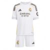 Fotbollskläder Set Barn Real Madrid Hemmatröja 2025/26 Ferland Mendy 23