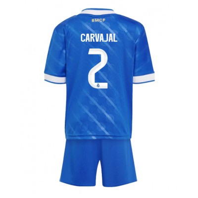 Barn Fotbollssats Real Madrid Tredjeställ 2025/26 Daniel Carvajal 2