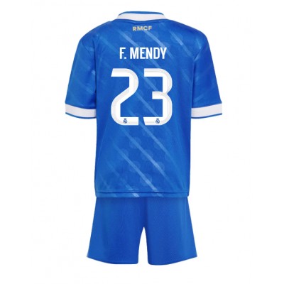 Billiga Fotbollströjor Barn Real Madrid Tredjeställ 2025/26 Ferland Mendy 23