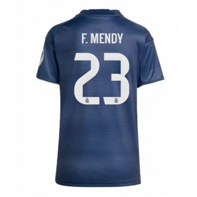 Billiga Fotbollströjor Dam Real Madrid Bortatröja 2025/26 Ferland Mendy 23