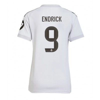 Dam Real Madrid tröja 2025-26 Hemma Kortärmad Endrick 9