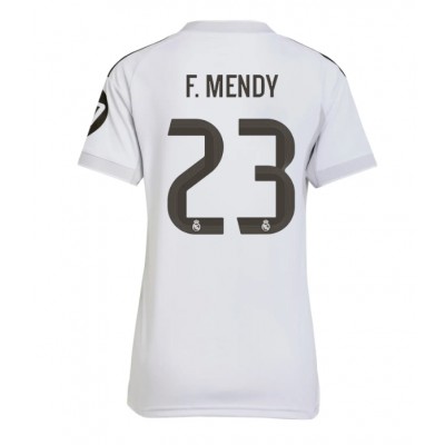 Billiga Fotbollströjor Dam Real Madrid Hemmatröja 2025/26 Ferland Mendy 23