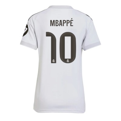 Billiga Fotbollströjor Dam Real Madrid Hemmatröja 2025-26 Kylian Mbappé 10