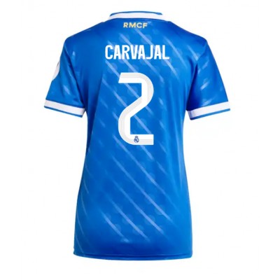 Dam Fotbollströjor Billigt Real Madrid 2025-26 Tredjetröja Kortärmad Daniel Carvajal 2