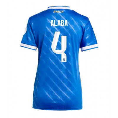 Dam Fotbollströjor Billigt Real Madrid 2025-26 Tredjetröja Kortärmad David Alaba 4