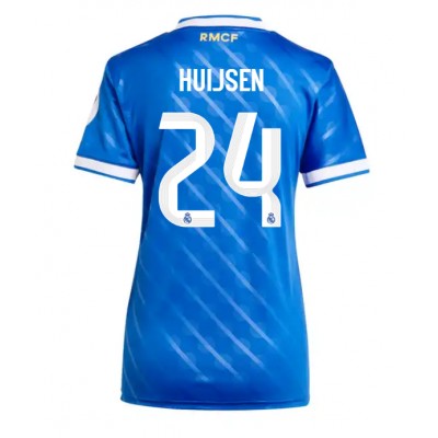 Fotbollströjor Billigt Dam Real Madrid Tredjetröja 2025/26 Dean Huijsen 24 Kortärmad