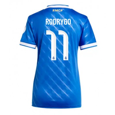 Real Madrid Fotbollströjan Dam 2025-26 Tredjetröja Kortärmad Rodrygo Goes 11