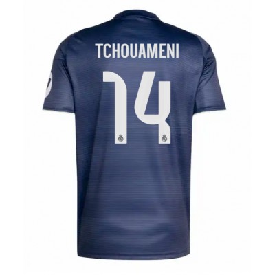 Fotbollströjor Billigt Herr Real Madrid Bortatröja 2025/26 Aurelien Tchouameni 14