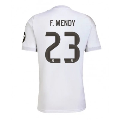 Billiga Fotbollströjor Herr Real Madrid Hemmatröja 2025/26 Ferland Mendy 23