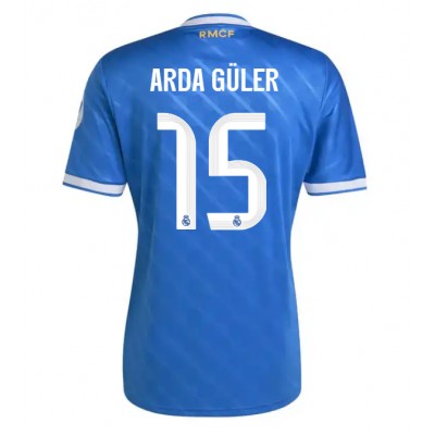 Real Madrid Tredjetröja 2025/26 Herr Fotbollströjor med tryck Arda Güler 15