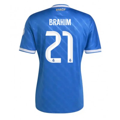 Fotbollskläder Herr Real Madrid Tredjetröja 2025/26 Brahim Díaz 21 Kortärmad