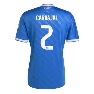 Real Madrid Tredjetröja 2025/26 Herr Fotbollströjor med tryck Daniel Carvajal 2