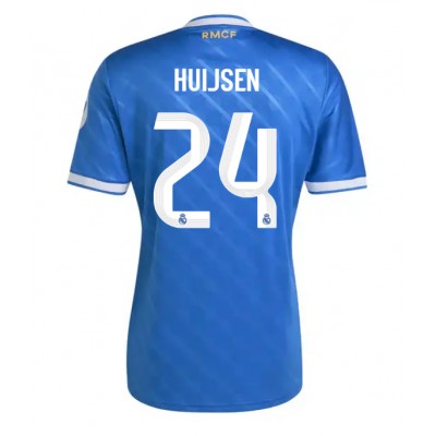 Fotbollströjor Billigt Herr Real Madrid Tredjetröja 2025/26 Dean Huijsen 24 Kortärmad