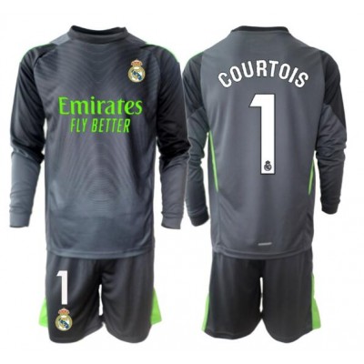 Real Madrid Matchtröjor 2025/26 Målvakt Tredjeställ Barn Thibaut Courtois 1