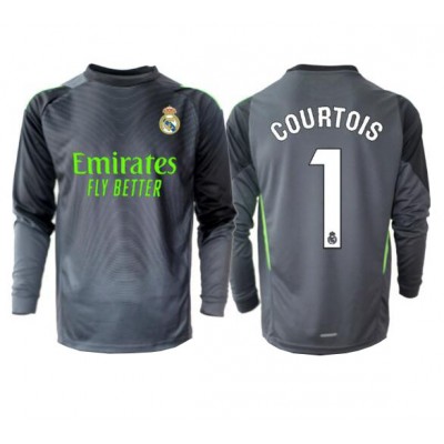 Real Madrid Målvakt Tredjetröja Herr 2025/26 Långärmad Thibaut Courtois 1