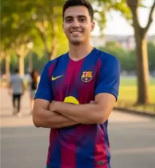 Billig Fotbollstroja Herr FC Barcelona Hemmatroja 2026 Kortarmad.webp