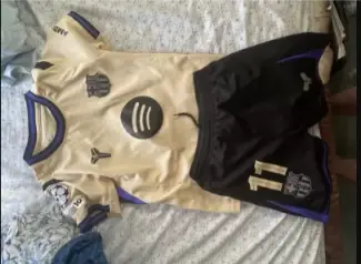 Billiga Fotbollstrojor Barn FC Barcelona Bortastall 2026 Raphinha 11.webp