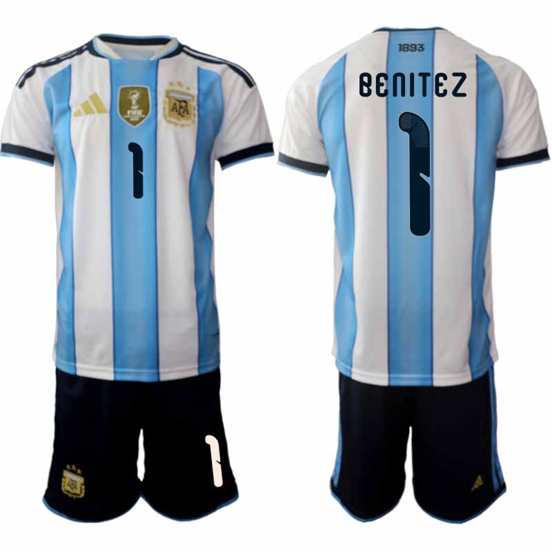 Billiga Fotbollströja Argentina 2026 VM Hemmaställ Herr Walter Benítez 1