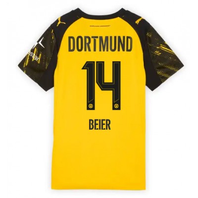 Billiga Fotbollströjor Dam Borussia Dortmund Hemmatröja 2025/26 Maximilian Beier 14